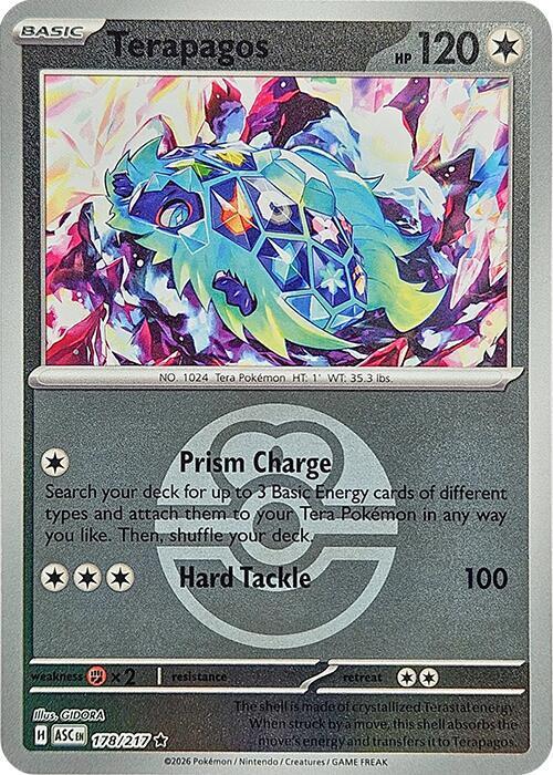 Ascended Heroes Terapagos [Ball] Pokémon card